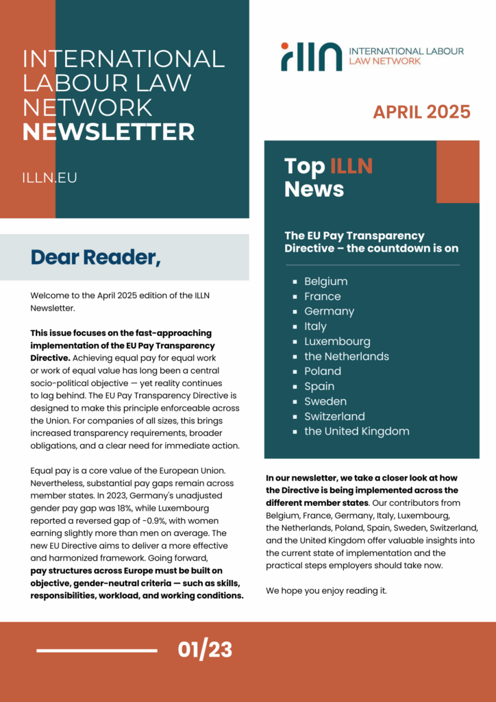 illn newsletter – april 2025